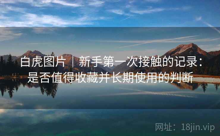 白虎图片｜新手第一次接触的记录：是否值得收藏并长期使用的判断