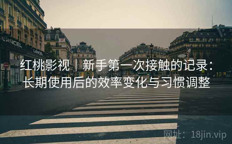 红桃影视｜新手第一次接触的记录：长期使用后的效率变化与习惯调整