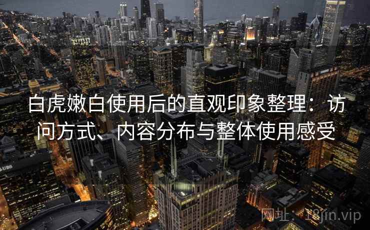 白虎嫩白使用后的直观印象整理：访问方式、内容分布与整体使用感受