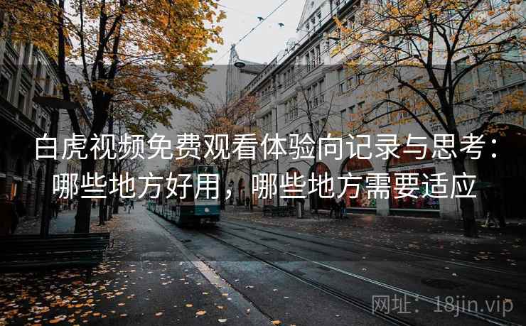 白虎视频免费观看体验向记录与思考:哪些地方好用,哪些地方需要适应 白虎视频免费观看体验向记录与思考:哪些地方好用,哪些地方需要适应